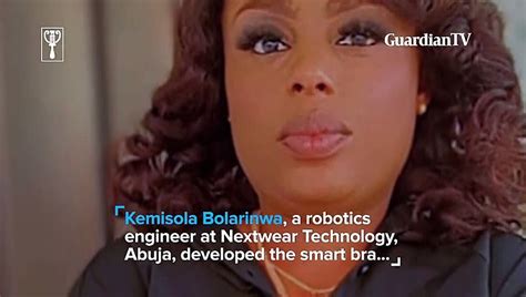 Nigerian Robotics Engineer Designs Smart Bra To Detect Breast Cancer Video Dailymotion