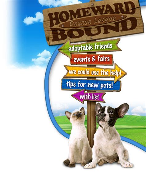 `website for organization helping pets and owners. Homeward Bound Animal Rescue - petfinder
