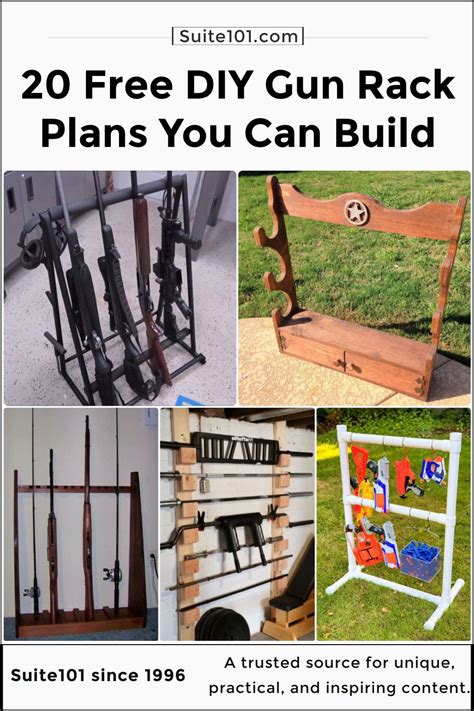 Homemade Diy Gun Rack Plans Suite