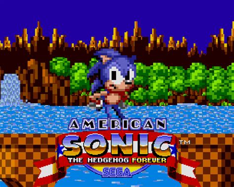 American Sonic 1 Forever Sonic The Hedgehog Forever Mods