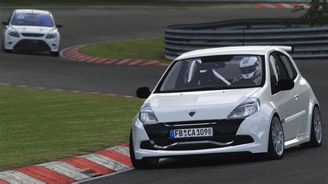 Renault Clio Iii Rs Ringtool Nurburgring Btg Track Day Assetto