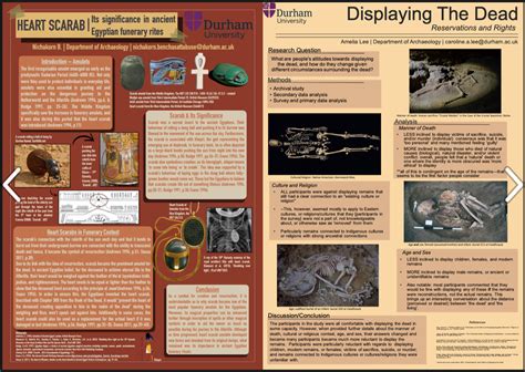 Ma In Archaeology Poster Exhibition 2022 Durham University