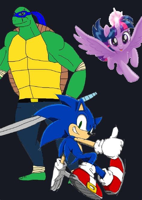 Sonic Teenage Mutant Ninja Turtles My Little Pony Bedlam Trilogy