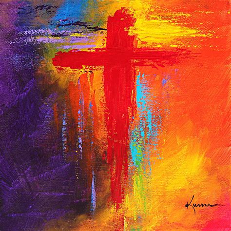 Cross No1 Painting By Kume Bryant Pixels