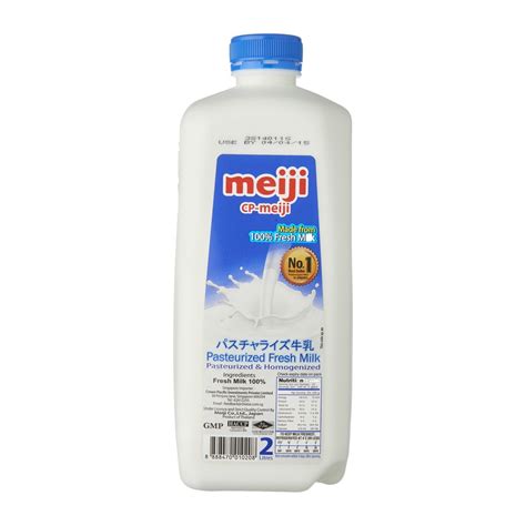 Meiji 100 Fresh Milk 2l Kiasu Mart