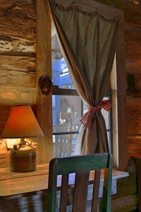 8 Good Rustic Cabin Curtain Ideas Images Cabin Curtains Rustic
