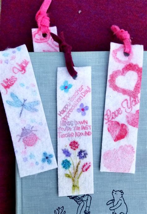 Felt Bookmarks Are So Easy And Cheap To Make Learn How Leap Of
