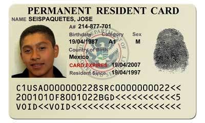 Do not rely on the social security number to detect a fake green card. Invader charged with making fake immigration documents ...