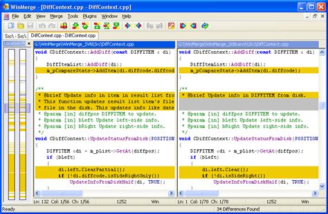 Winmerge Merge Compare Files In Windows Text Editor