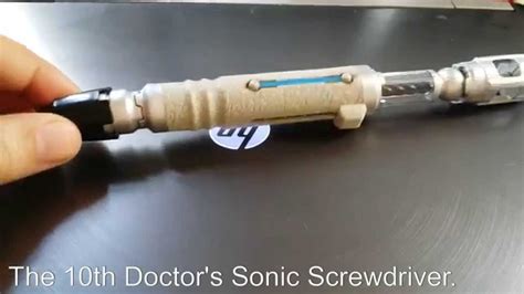 10th Doctors Sonic Screwdriver Youtube