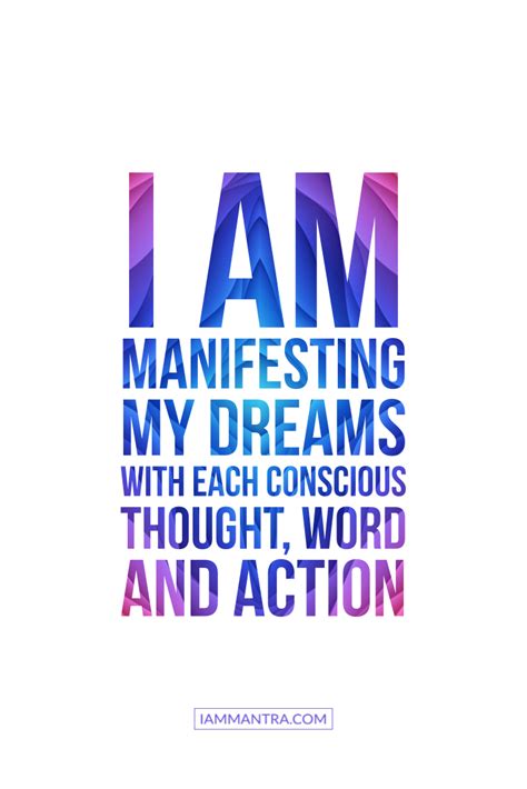 I Am Manifesting My Dreams 💫 Positive Affirmations Quotes