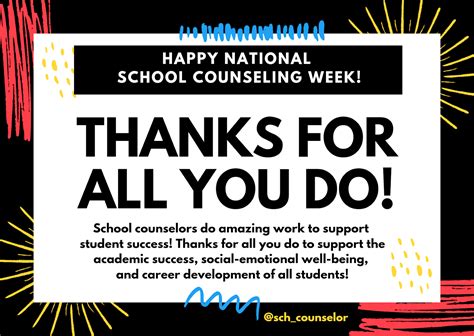 🎉 Happy National School Counseling Week 🥳