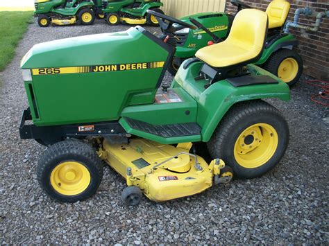 John Deere Model 265 Lawn And Garden Tractor Parts John Deere Lawn Tractors