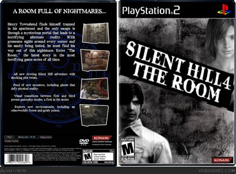 Silent Hill 4 The Room Playstation 2 Box Art Cover By Rod