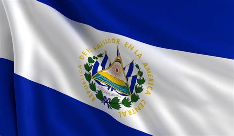 Bandera De El Salvador Foto Premium