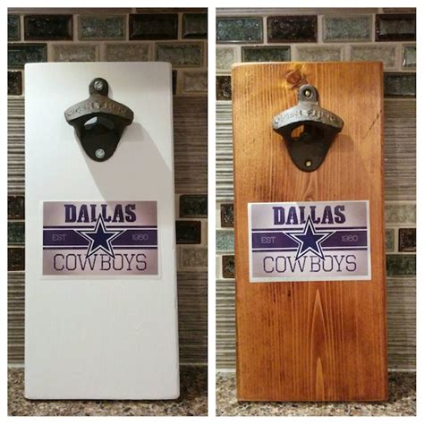 Dallas Cowboys Magnetic Bottle Opener With By Northwestfinestcraft