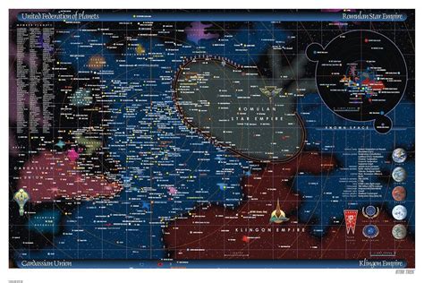 United Federation Of Planets Map