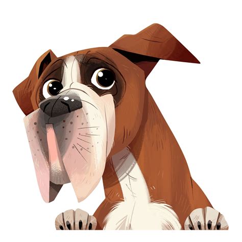 Boxer Dog Car Sticker Decal Boxerdog Perros En Caricatura Tatuaje