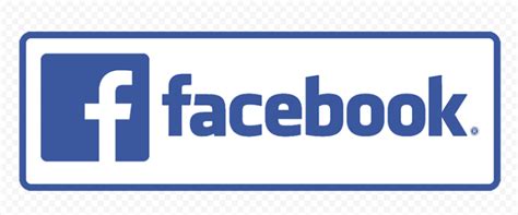 Horizontal Facebook Logo Text With Symbol Citypng