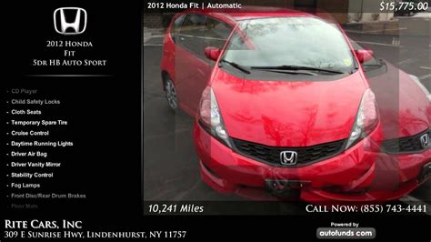 Used Honda Fit Rite Cars Inc Lindenhurst Ny Sold Youtube