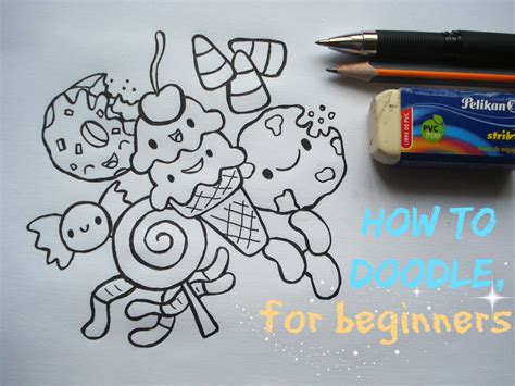 Doodle Art For Beginners Step By Step Get More Anythinks