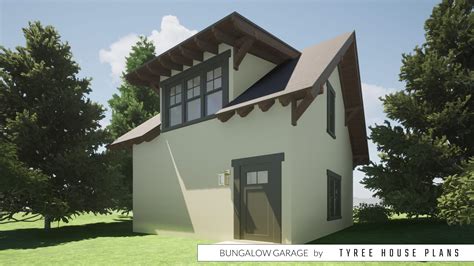 Bungalow Garage A Craftsman Garage Apartment By Tyree House Plans