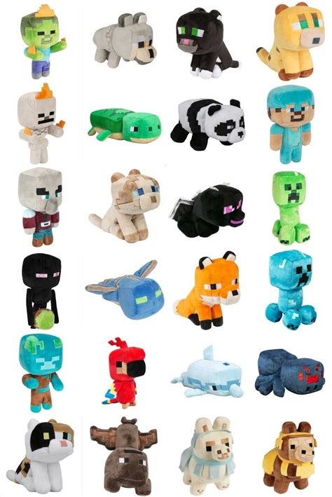 Official Minecraft Happy Explorer Plush Toys Ebay
