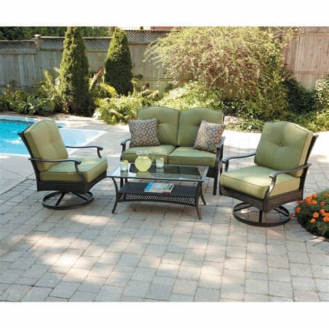 See more ideas about backyard, backyard accessories, outdoor. Better Homes and Gardens Providence 4-Piece Patio ...