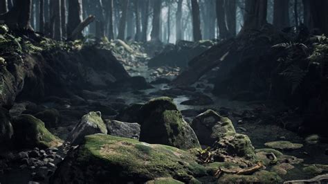 Mossy Forest In Unreal Engine 4 Youtube