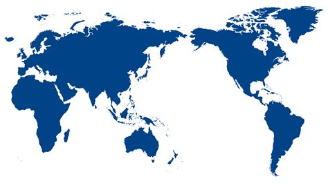 World Map Dark | World Languages & Literatures