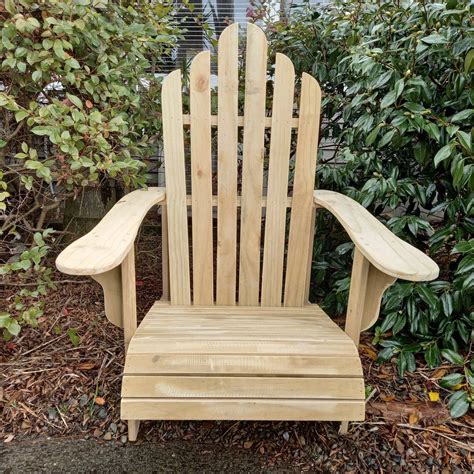 Build A Cape Cod Adirondack Chair Easily With These Plans Etsy Canada
