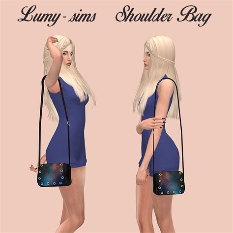 Lana Cc Finds Shoulder Bag Found Sims Sims 4 Cc Sims 4