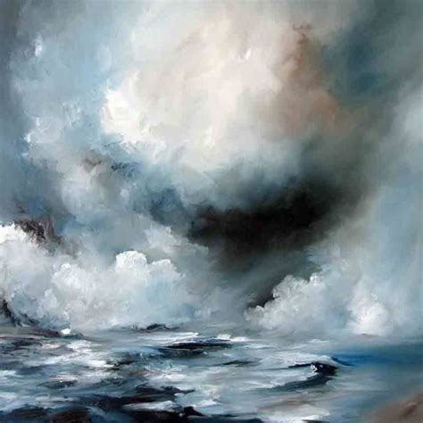 Alison Johnson Saatchi Art Oil Painting Abstract Storm Art Abstract
