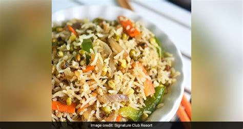 Matar Pulao Recipe By Niru Gupta Ndtv Food