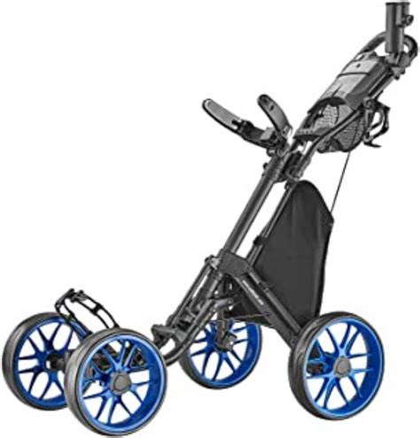 Caddytek 4 Wheel Golf Push Cart Caddycruiser One Version 8 1 Click