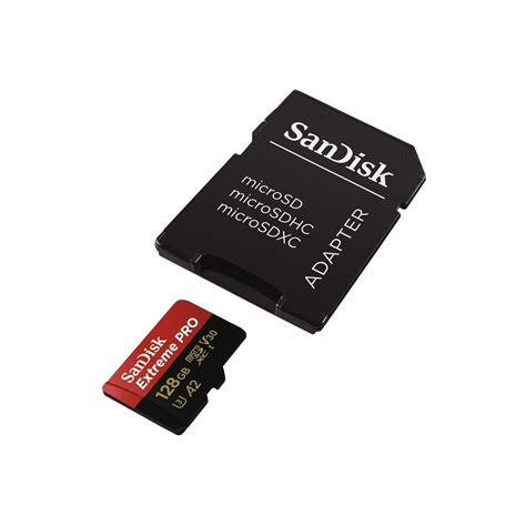 Sandisk Extreme Pro 128 Gb 170mbs Micro Sdxc Uhs I U3 V30 A2 Foto
