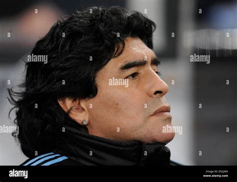 Diego Armando Maradona Head Coach Of Argentinas National Team