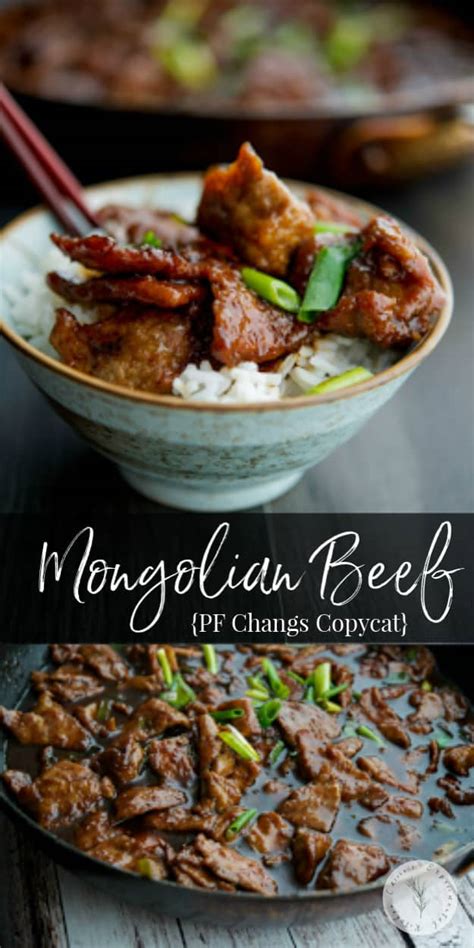 Mongolian beef is an asian dinner recipe featuring tender stir fried beef with a sweet, tangy asian sauce. PF Changs Copycat Mongolian Beef | Carrie's Experimental ...