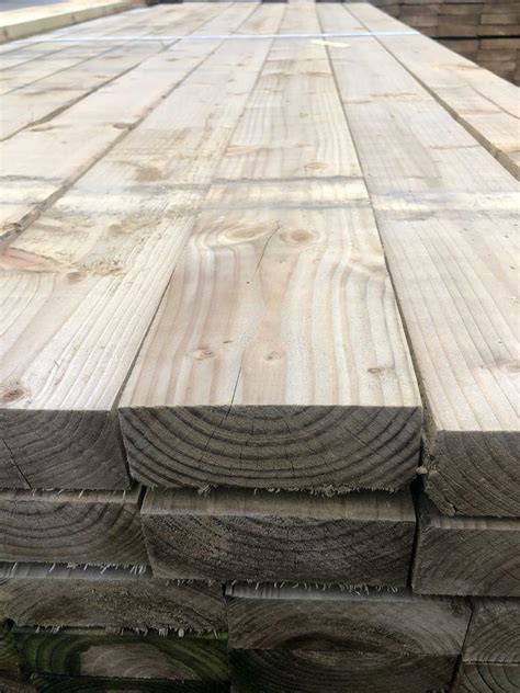 Timber Wooden Planks 5x2 3m Long New Treated Timber In Burscough