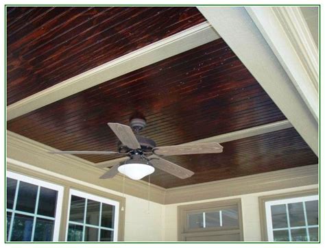 We recently built a screen porch for a client who wanted a beadboard ceiling. Awesome Vinyl Beadboard Porch Ceiling Colors | Beadboard ...