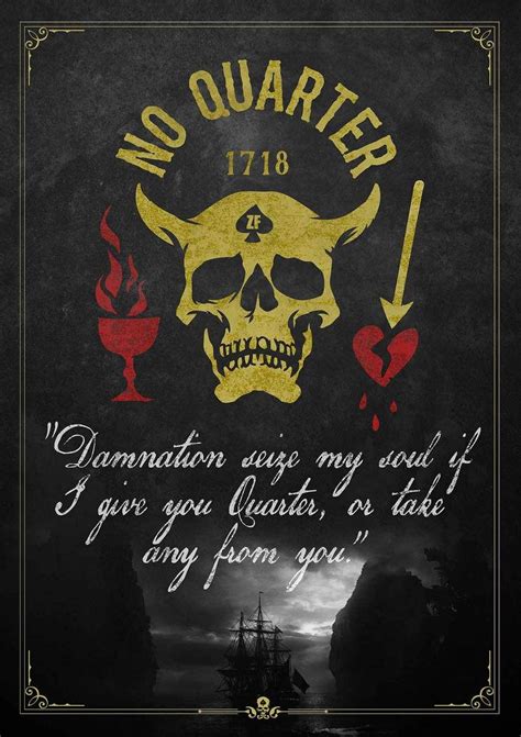 Black Beard Poster Pirate Quotes Blackbeard Pirate Tattoo