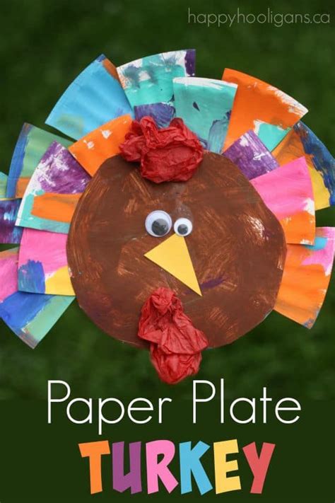 6 Turkey Crafts For Toddlers And Preschoolers Happy
