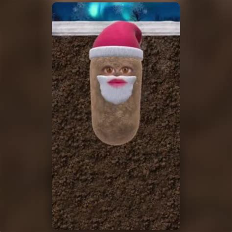 Santa Potato Lens By Phil Walton Snapchat Lenses And Filters