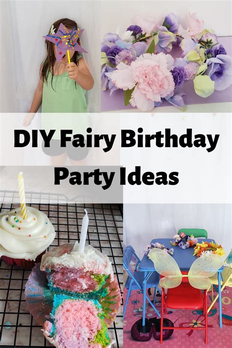 Diy Fairy Birthday Party Ideas Whimsyroo Fairy Birthday Fairy