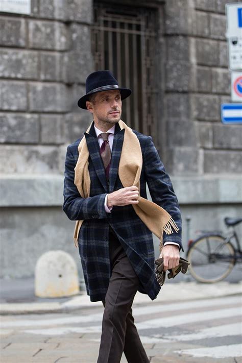 On The Street Milan Mens Winter Fashion Winter Outfits Men Best
