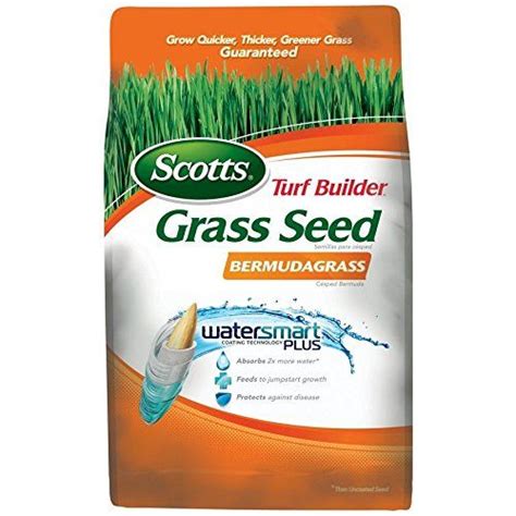 Scotts 18353 5 Lb Turf Builder Bermuda Grass Seed W Water Smart 5000 Sq