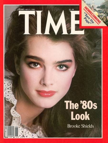 Brooke Shields February 9 1981 Time Cover By Franesco Scavullo With