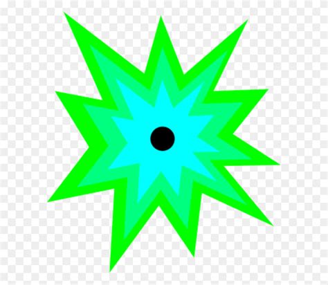 Clip Art Explosion Clipart Clipartix Green Star Clipart Flyclipart
