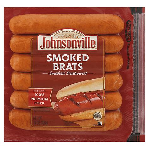 Johnsonville Smoked Brats 14 Oz Brat Fairplay Foods