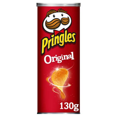 Pringles Original Crisps 130g Sharing Crisps Iceland Foods